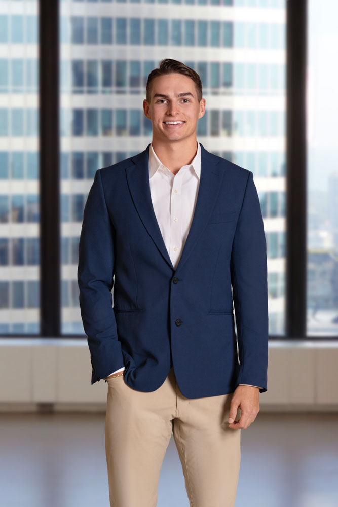 Professional portrait after skin retouching and color grading